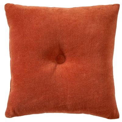 Coussin en velours ras