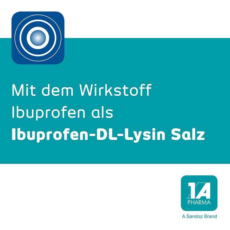 Ibu-Lysin – 1 A Pharma 400 mg Filmtabletten, 50 St