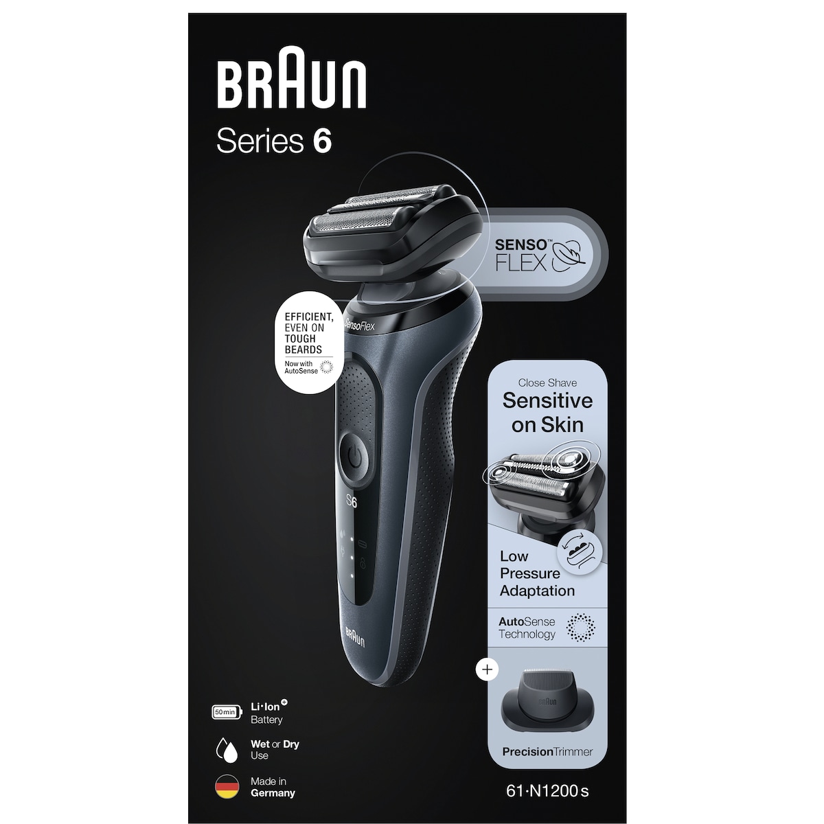 Braun Series 6 barbermaskin 61-N1200s