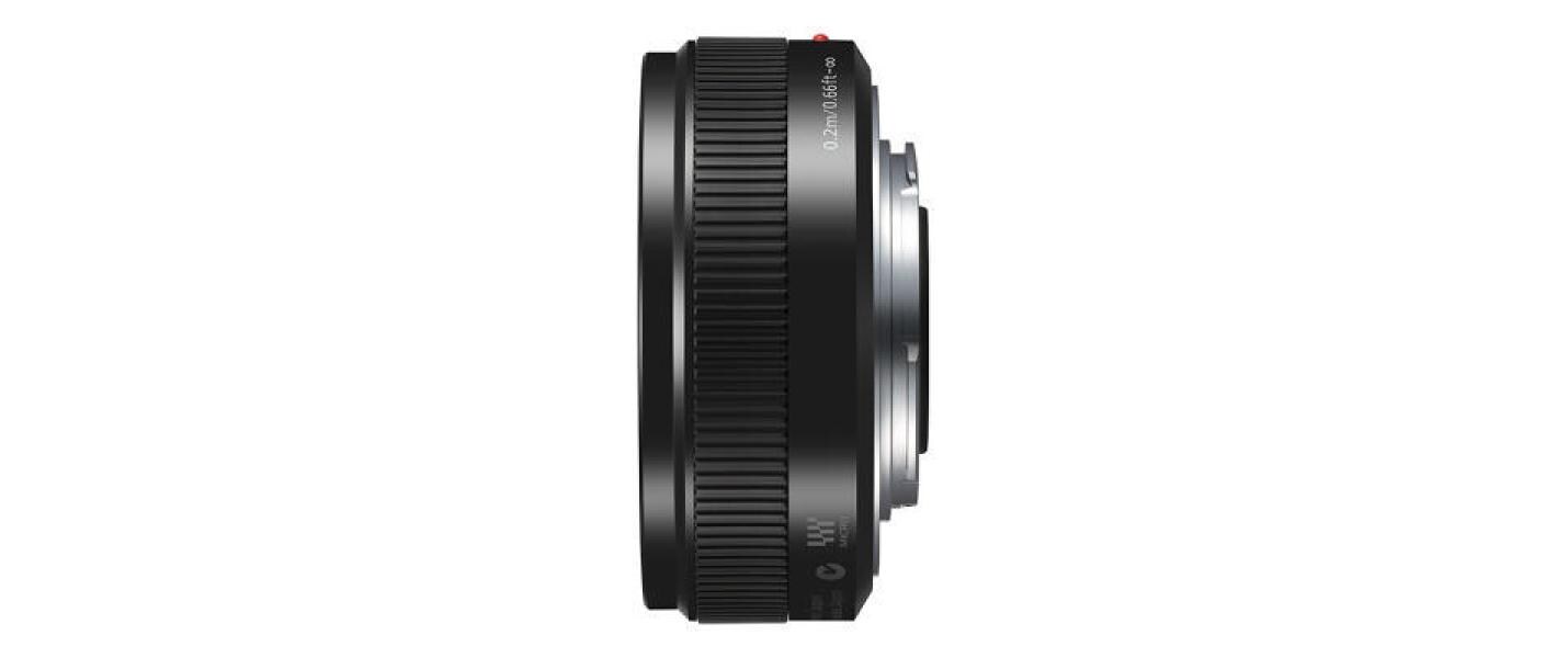 Festbrennweite 20mm F/1.7 II asphärisch – MFT<br>Festbrennweite Objektiv für G Serie, schwarz