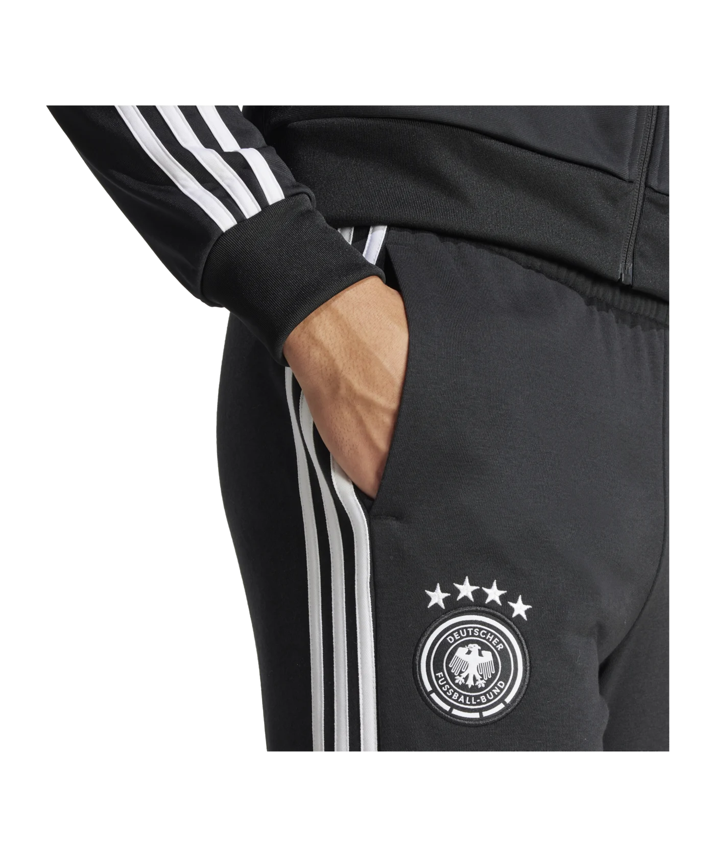 adidas DFB Deutschland DNA Jogginghose Schwarz