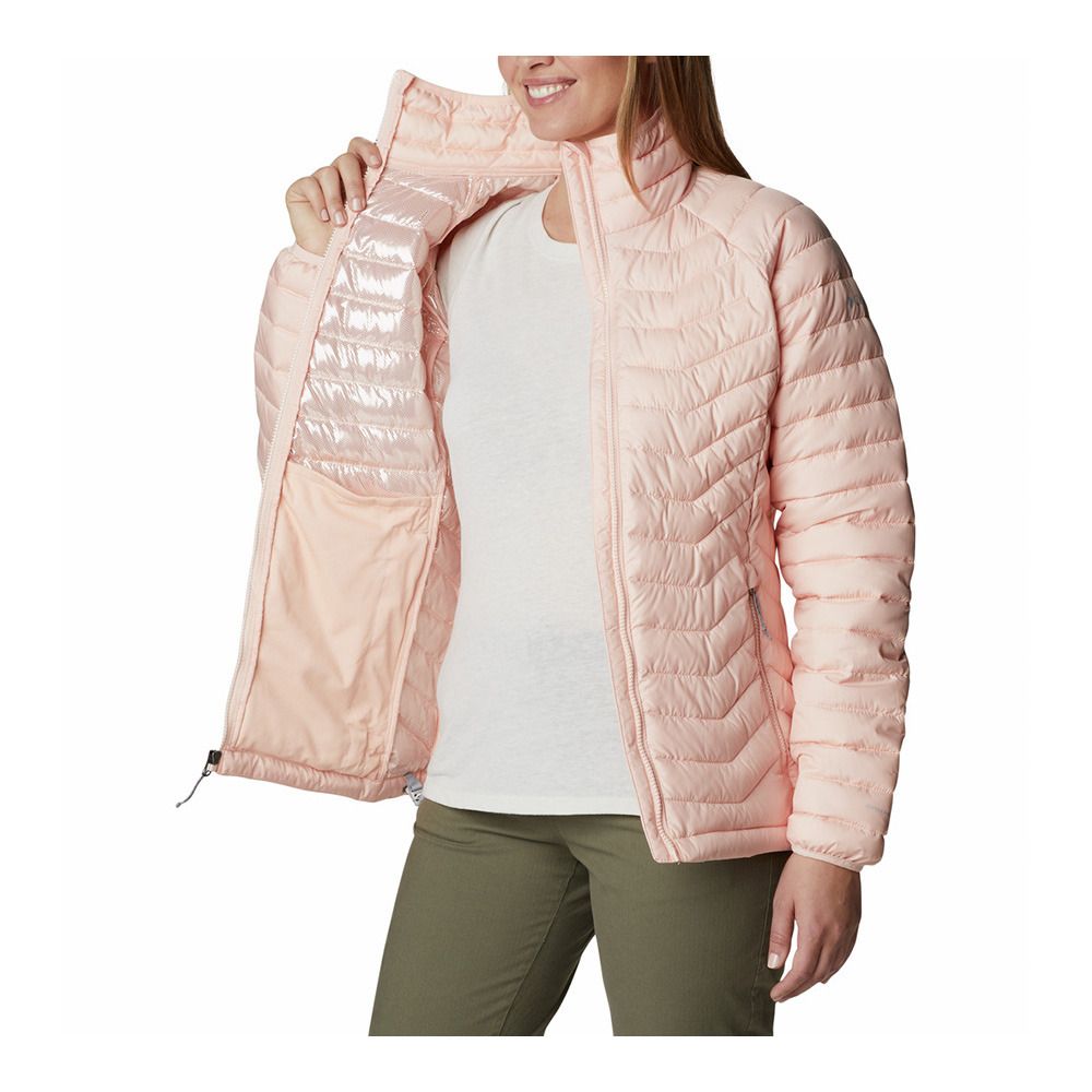 Columbia EU POWDER LITE - Doudoune Femme peach/coral