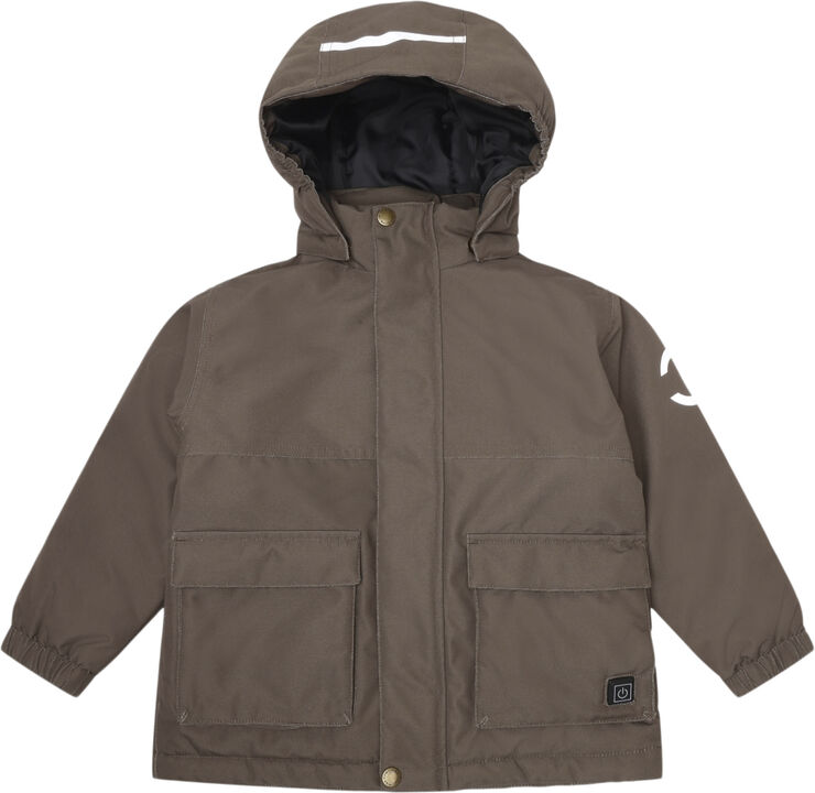 Mikk-Line Heating Jacket Parka Chocolate chip