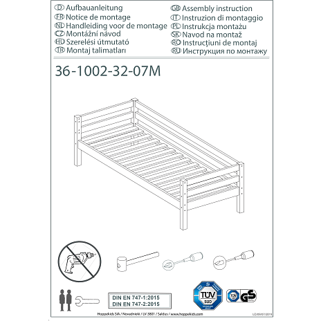 Hoppekids ECO Dream Juniorseng 70x160 cm