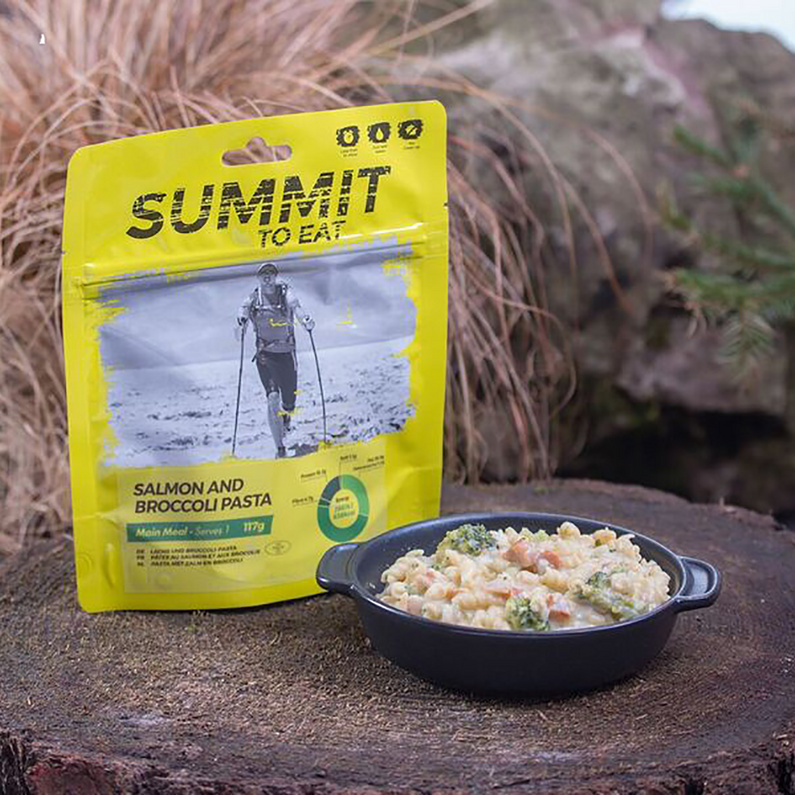 Summit To Eat Lachs und Brokkoli Pasta