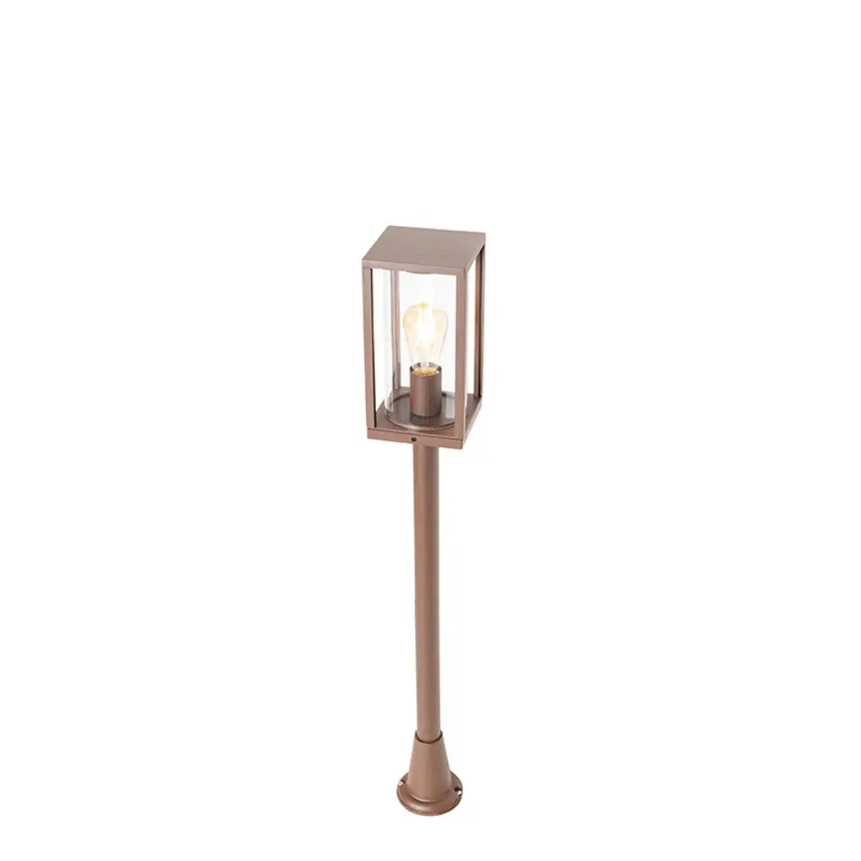 Qazqa staande buitenlampen charlois bronskleurig e27