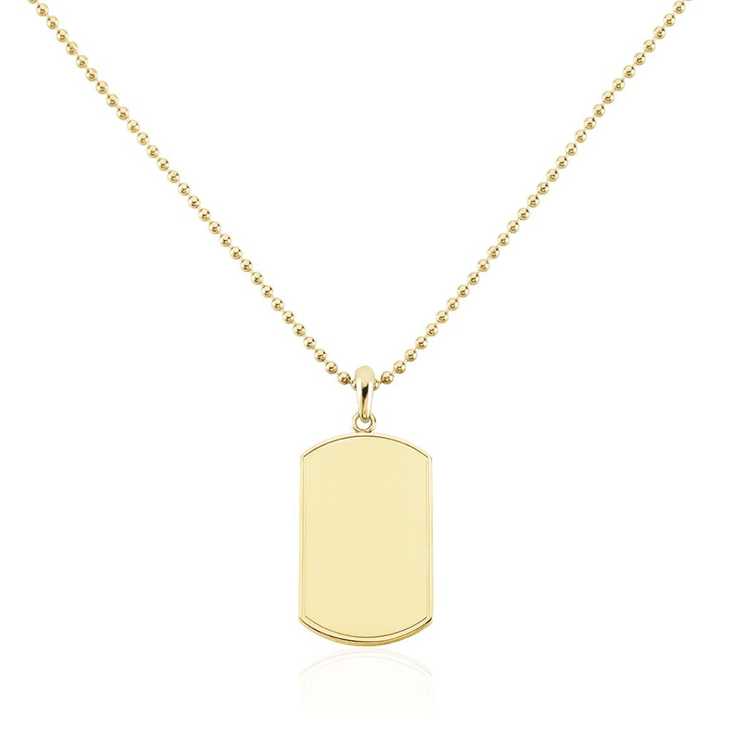 Collier Acier Doré Lorant