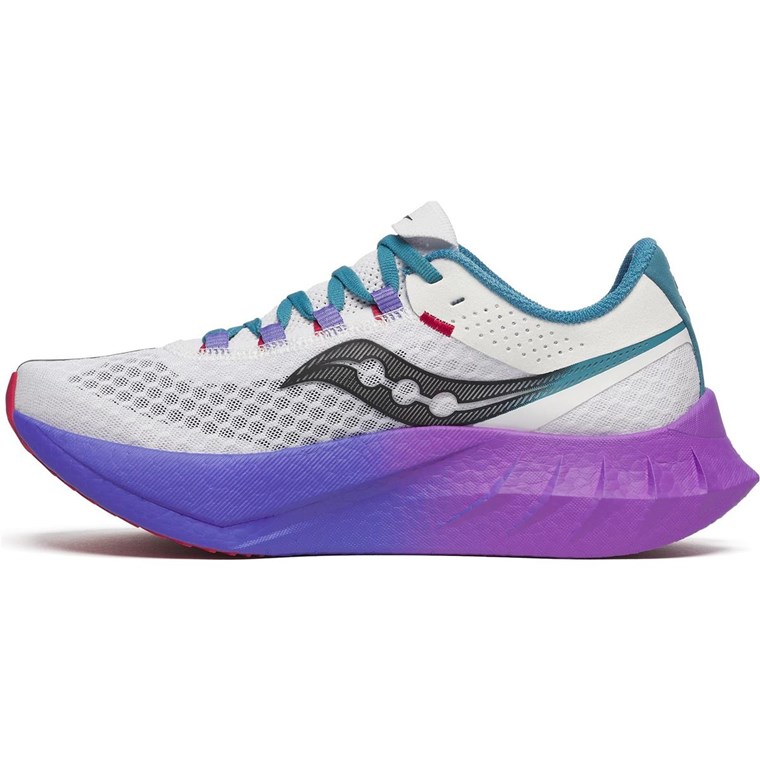 Saucony Endorphin Pro 4 Womens White/Shadow