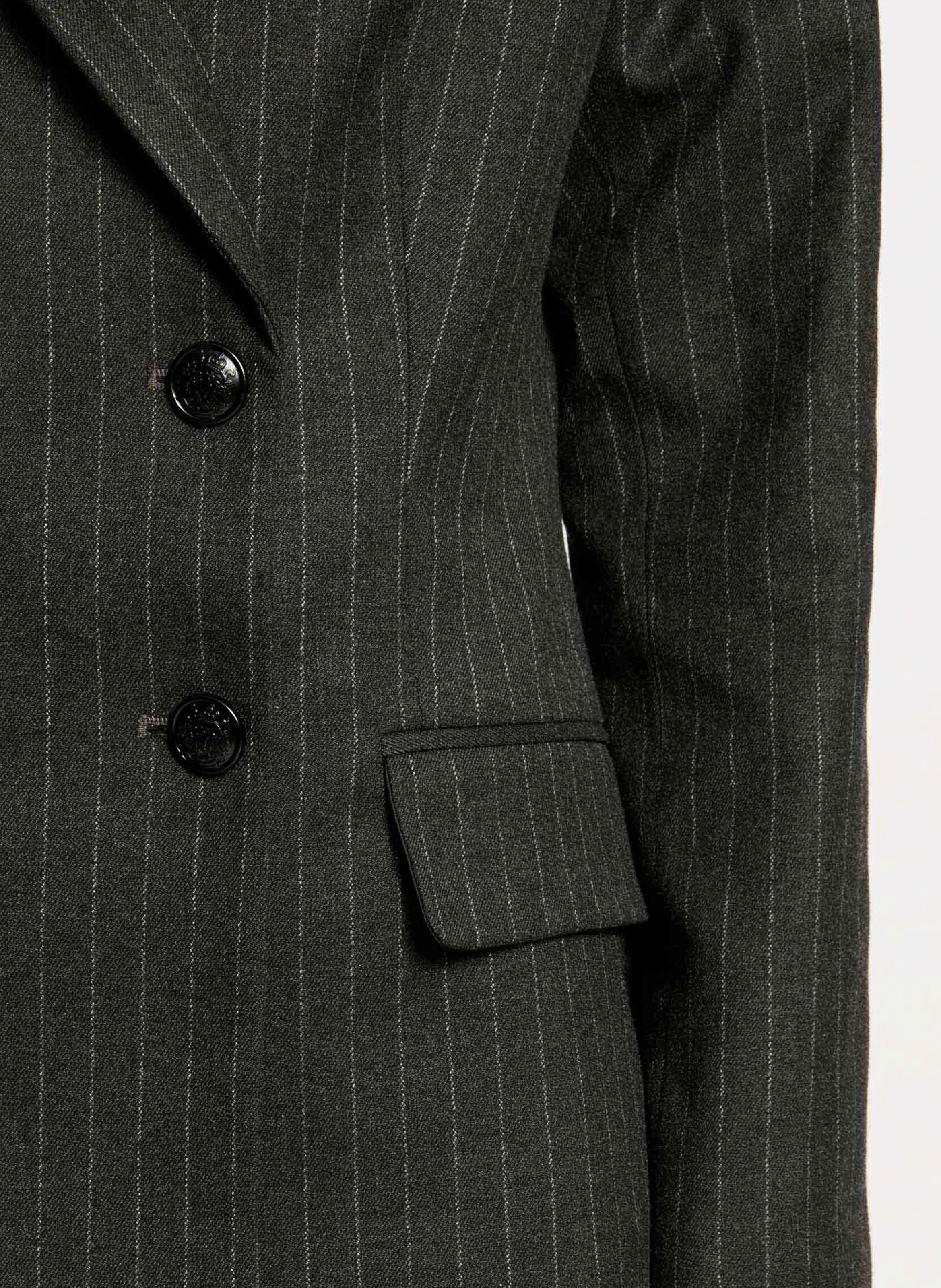 VTALI.F - Veste de tailleur rayée | Gris
