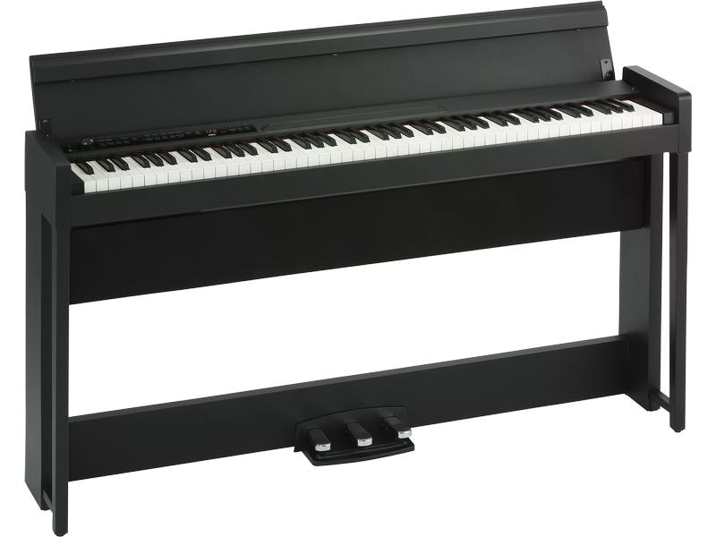 Korg E-Piano C1 Air Schwarz Digitalpiano mit Bluetooth-Audiofunktion