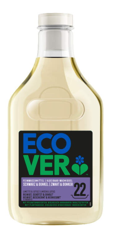 Ecover Wasmiddel Zwart & Donker 1 liter