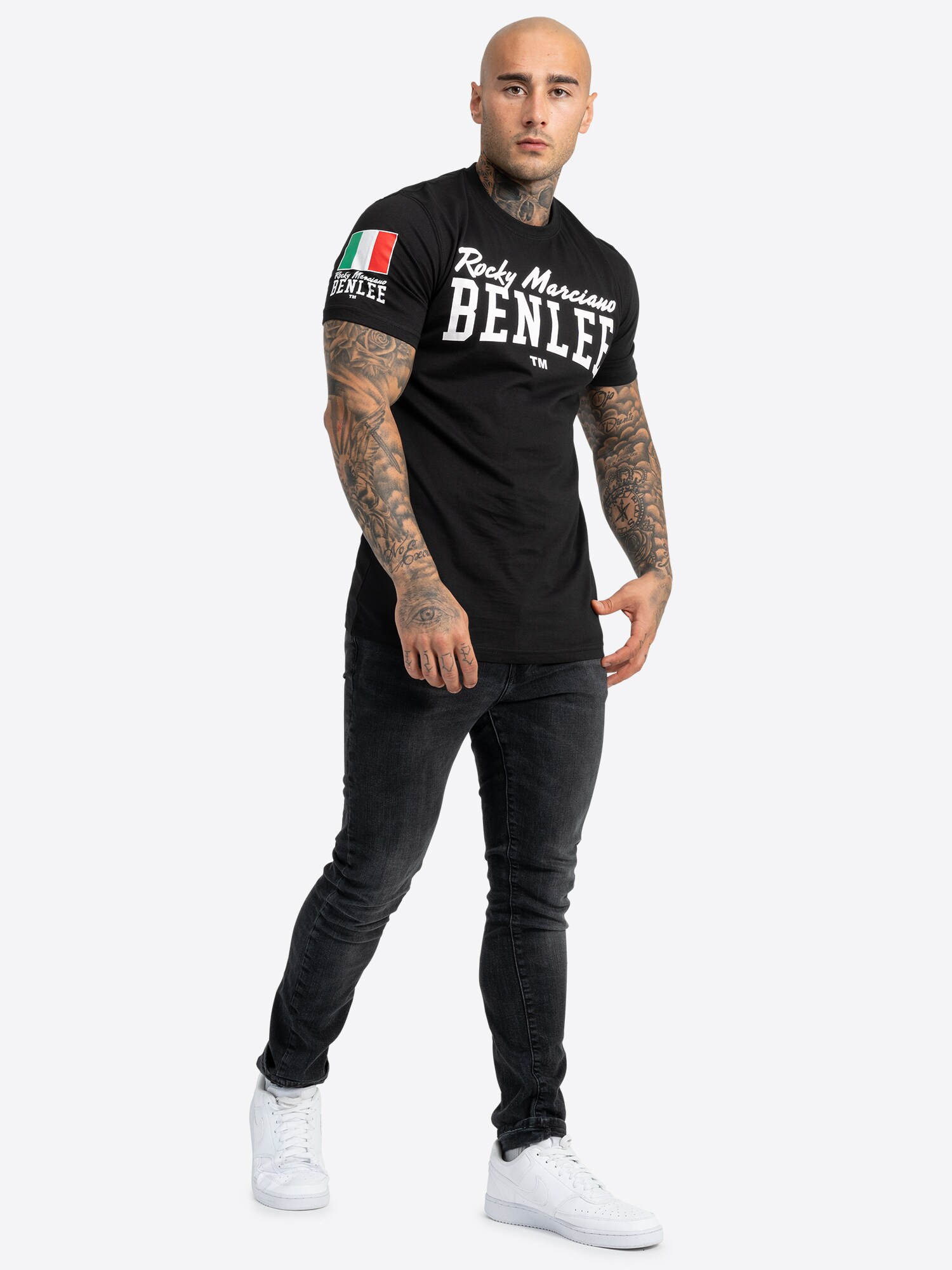 BENLEE Herren T-Shirt schmale Passform MOLTO FERTE