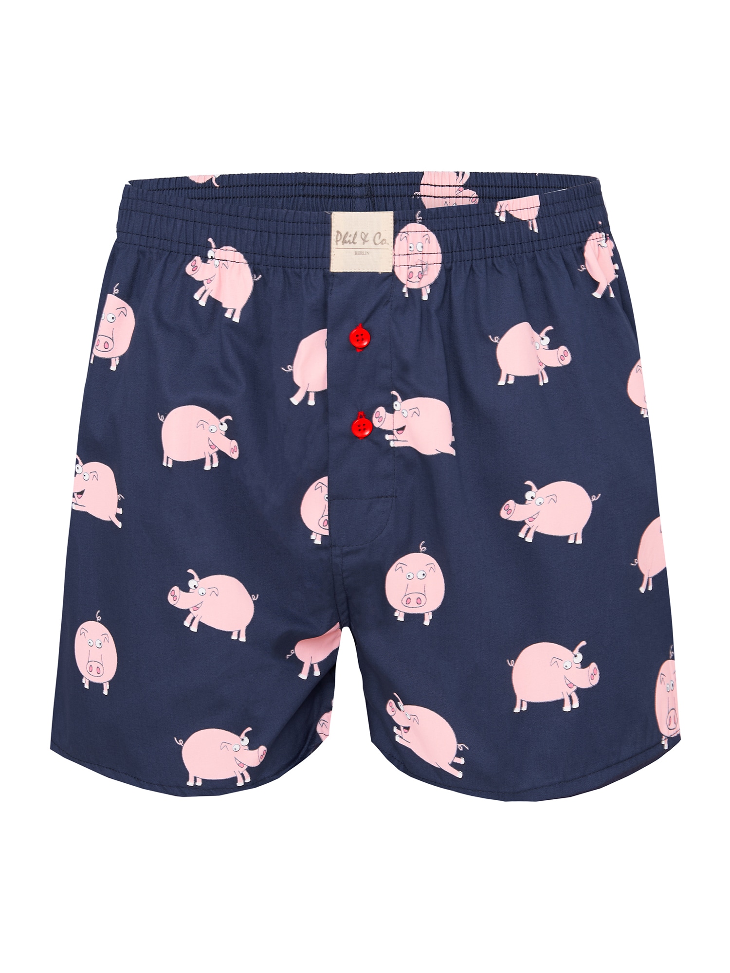 Phil & Co. Berlin Herren Boxer Prints 6er Pack