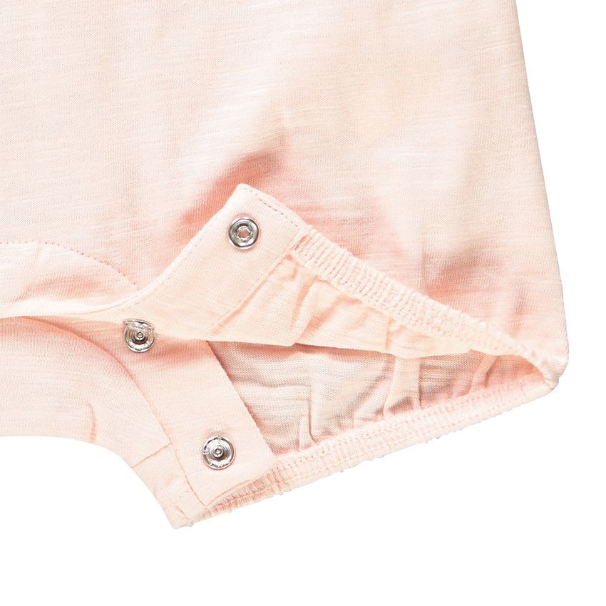 Combinaison courte en coton print Marie Disney pour bébé fille - Rose