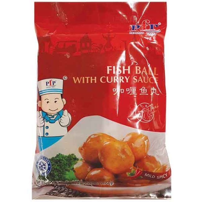 PFP Bevroren Visballen Kerriesaus 200g