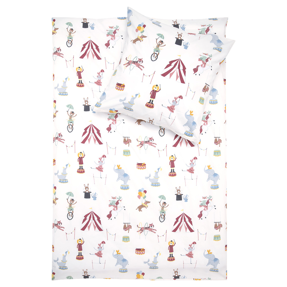 Topolino Renforcé Kinder Bettwäsche 135x200 cm weiss