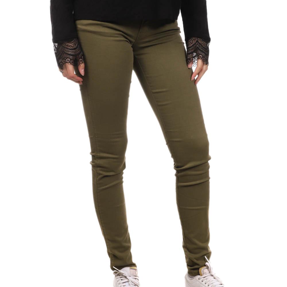 Guess Pantalon Skinny Kaki Femme Guess