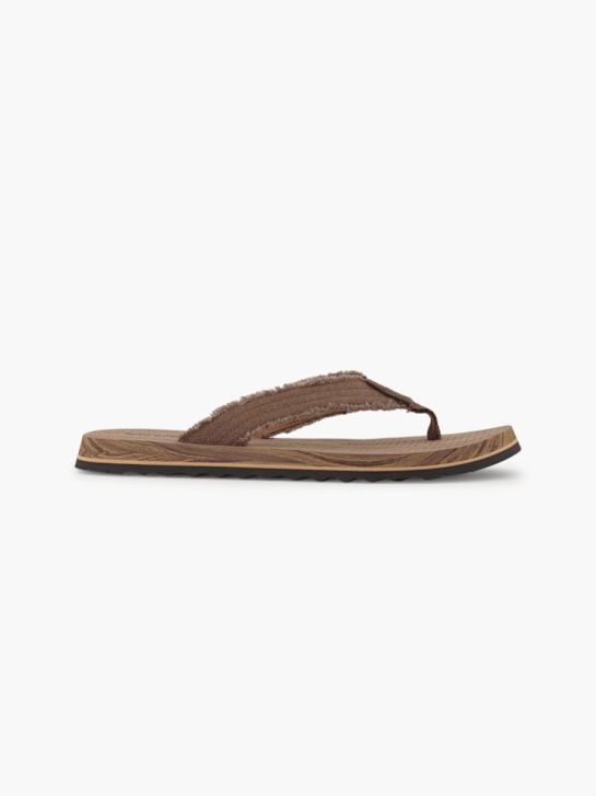 Skechers Pantoletten-Zehentrenner Braun