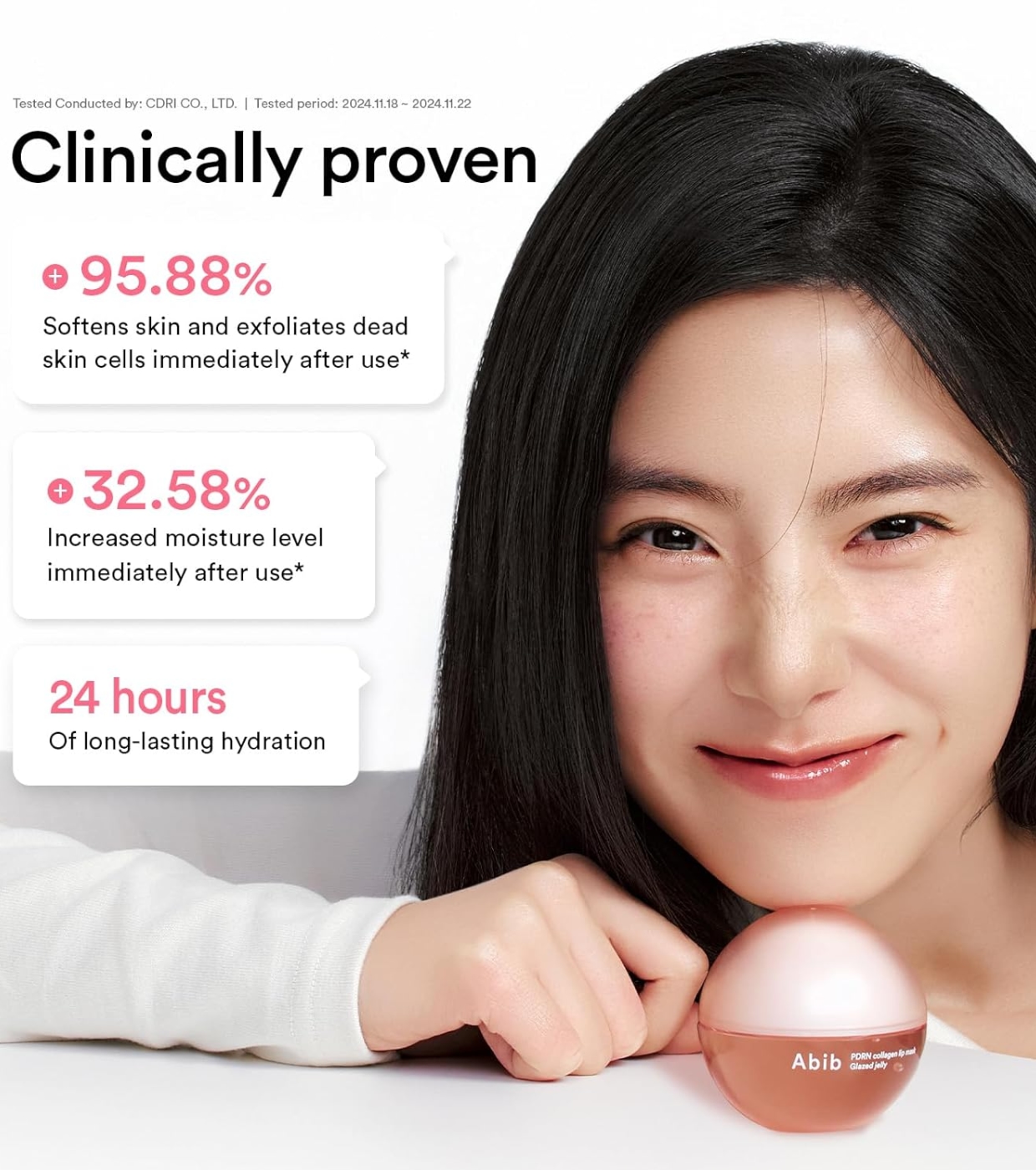 Abib - Máscara Labial PDRN Collagen Glazed Jelly