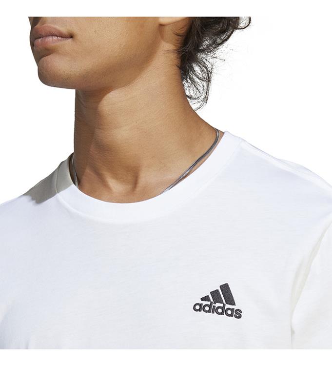 adidas Men Small Logo Single Jersey T-Shirt