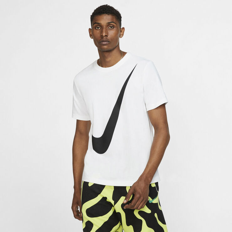 Nike Sportswear Swoosh T Shirt Hvid