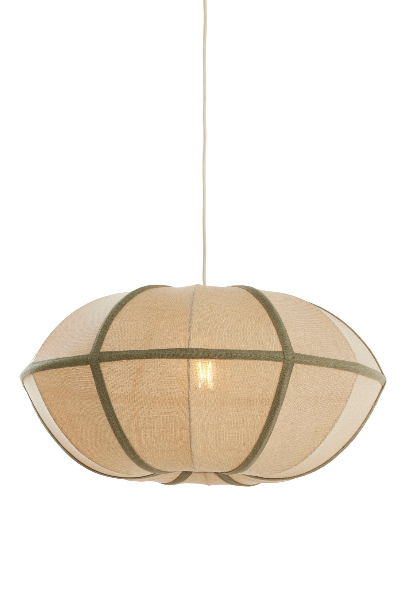 Light & Living - Hanglamp MIRELYS - Ã61x30 cm - Bruin