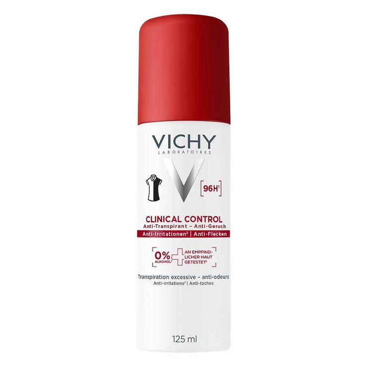 Vichy Deo Spray Aero 96h, 125 ml