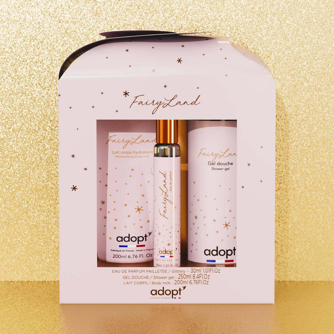 Fairy land - Coffret chalet eau de parfum 30ml + gel douche + lait corps