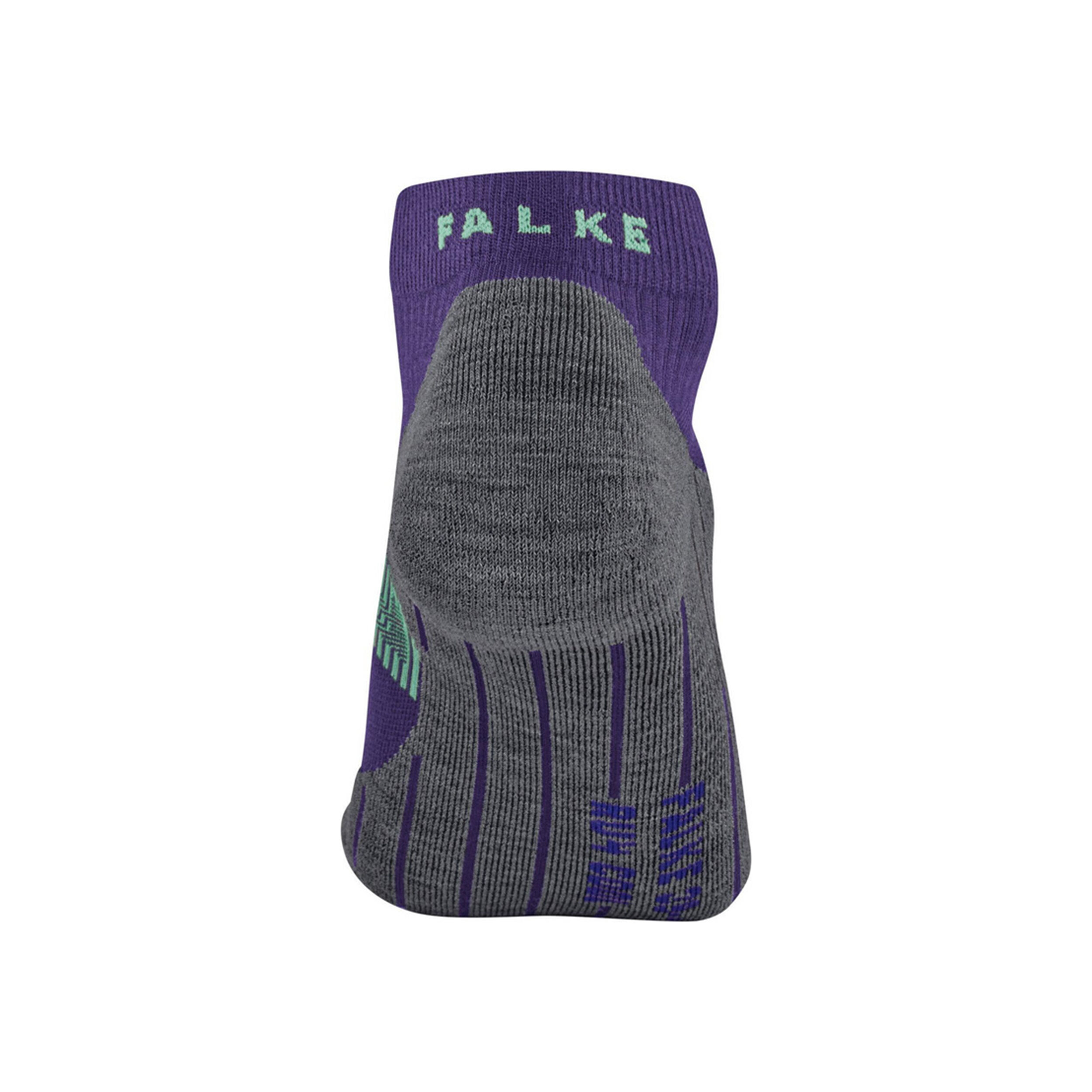 Falke RU4 Endurance Cool Short Chaussettes De Running Femmes - Violet , Gris