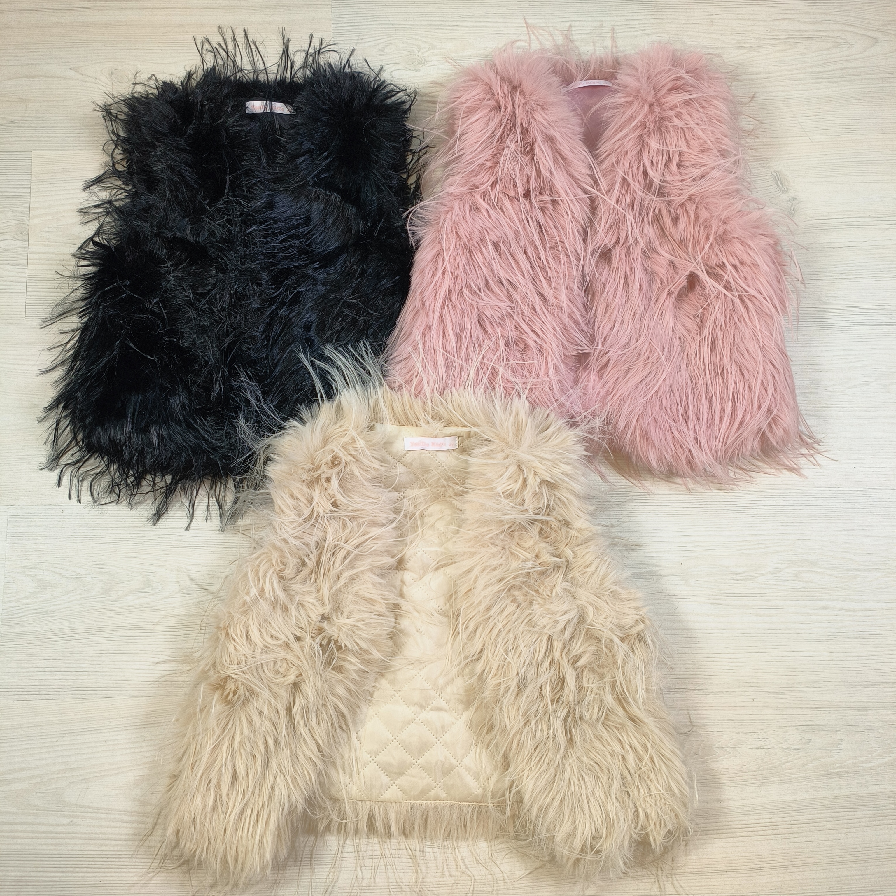 Fluffy gilet