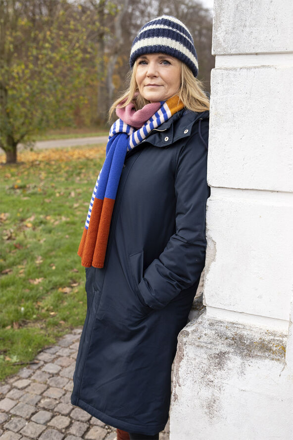Danefæ Danemargrethe Winter Coat Dark navy