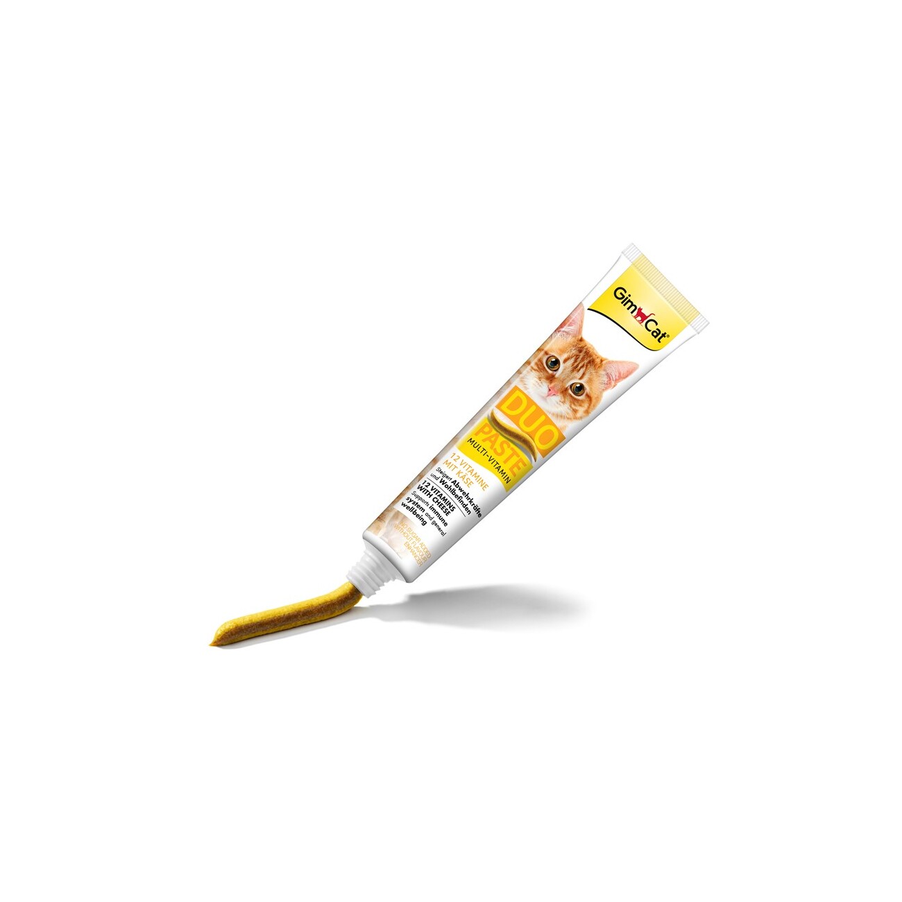 GimCat DUO Paste Anti-Hairball Käse und 12 Vitamine 50 g