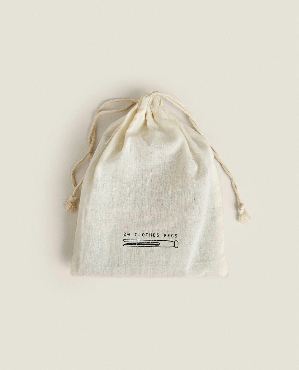 PINOS DE MADEIRA DE ACÁCIA (CONJUNTO DE 20)