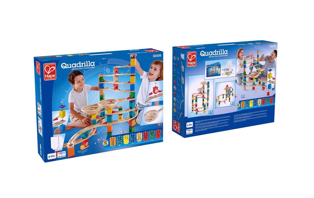 Hape Kugelbahn »Quadrilla: The Cyclone« FSC-Holz