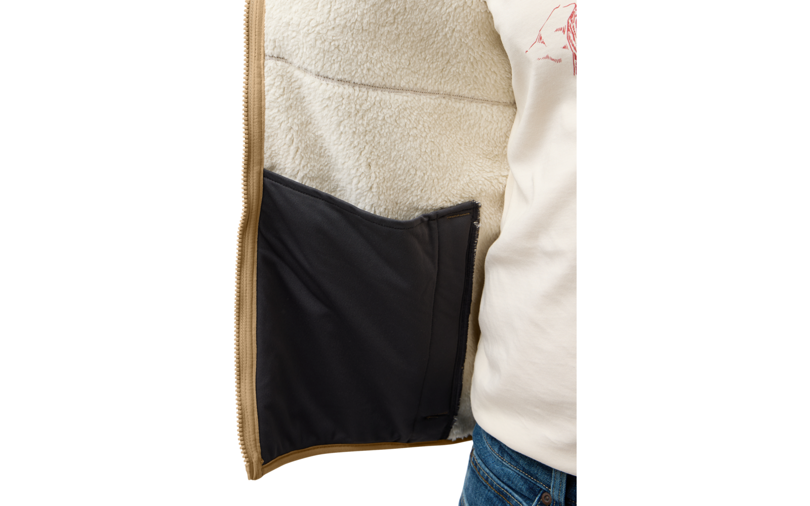 Jack Wolfskin KAMINFEUER HOODED Herrenjacke