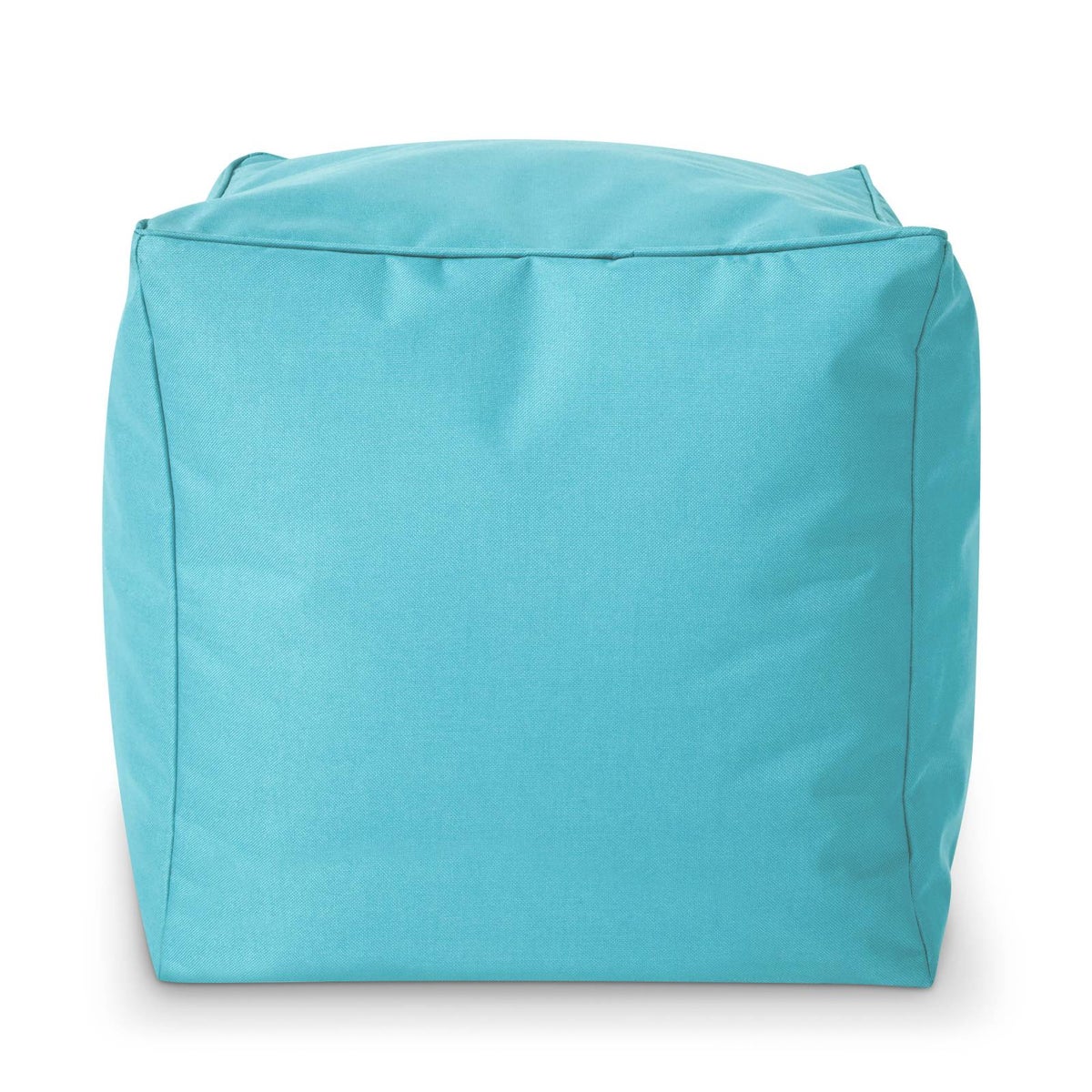 Green Bean Zitzakkruk 40x40x40cm met EPS-korrelvulling - Voetenbank Voetkussen Zitpoef voor Zitzakken - Vloerkussen voor Kinderen en Volwassenen - Voetsteun Zitkussen Zitkruk Turquoise