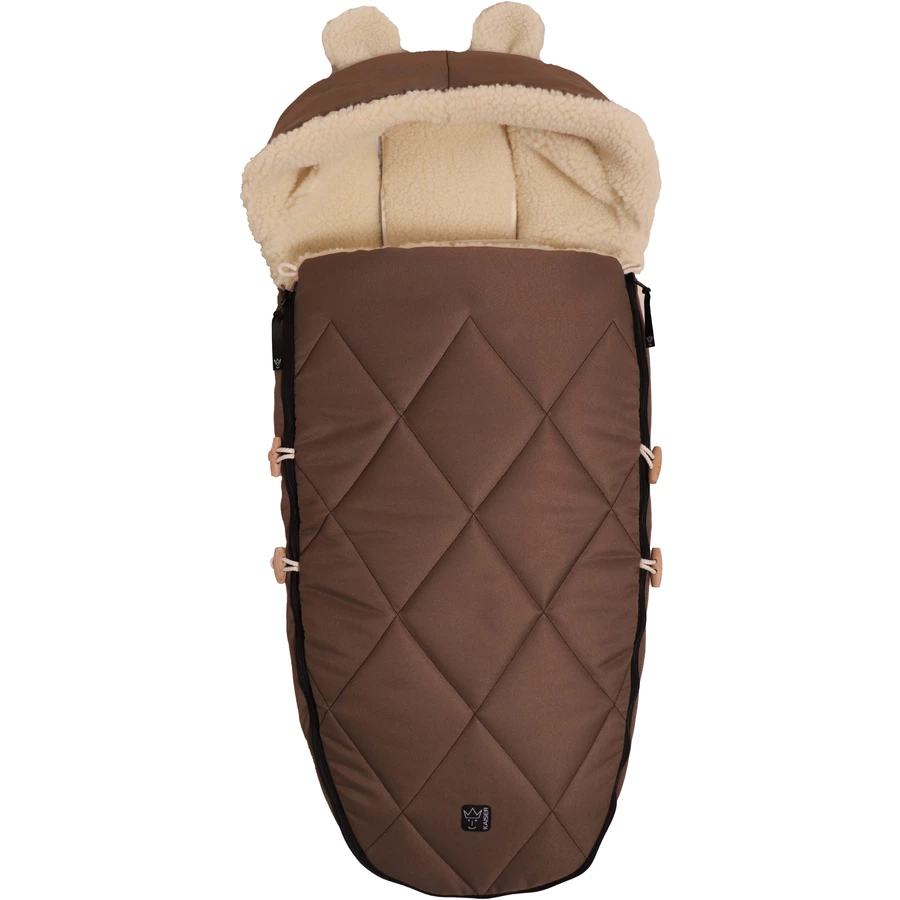 Kaiser Winterfußsack XL EARS WOOL caribou