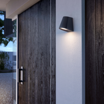 Philips Wandlamp MyGarden Virga LED Zwart 3W