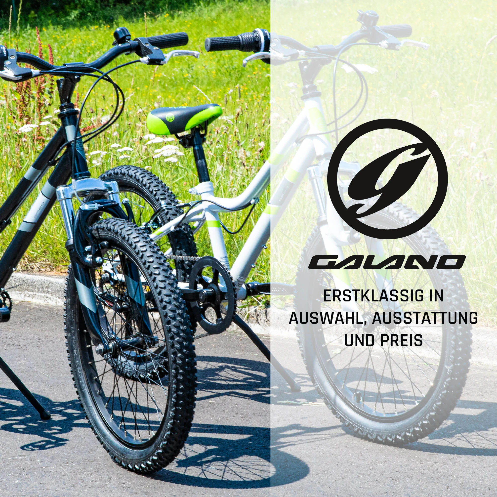 Galano GA20 Kinderfahrrad 20 Zoll ab 5 Jahre 120 - 135 cm Mädchen Jungen Fahrrad