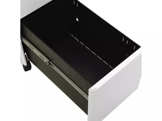 Classeur mobile Gris clair 30x45x59 cm Acier
