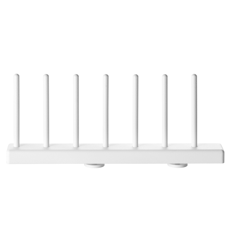 String Furniture Plate rack 20cm set van 2 wit