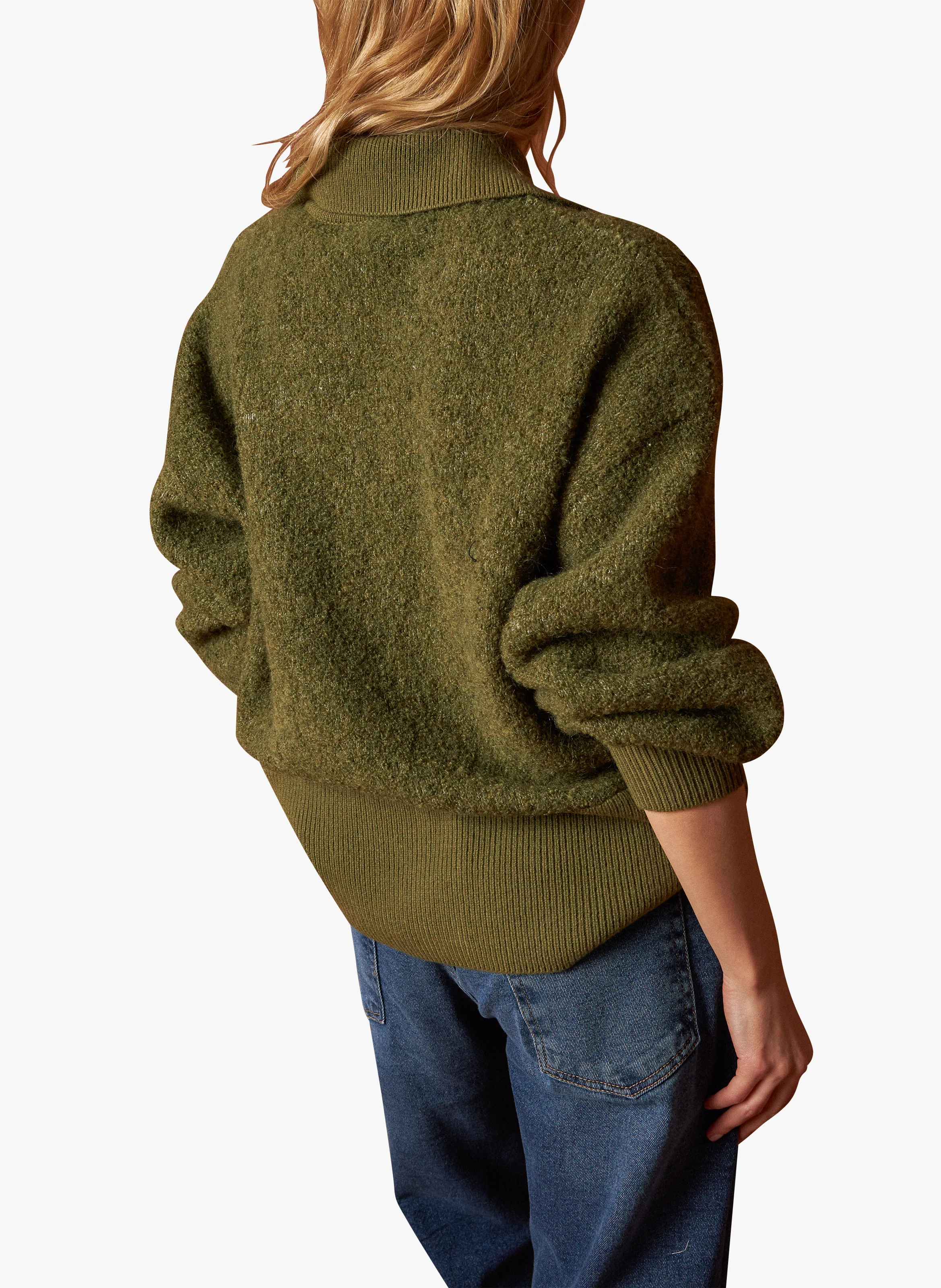 Veste col à revers | Vert