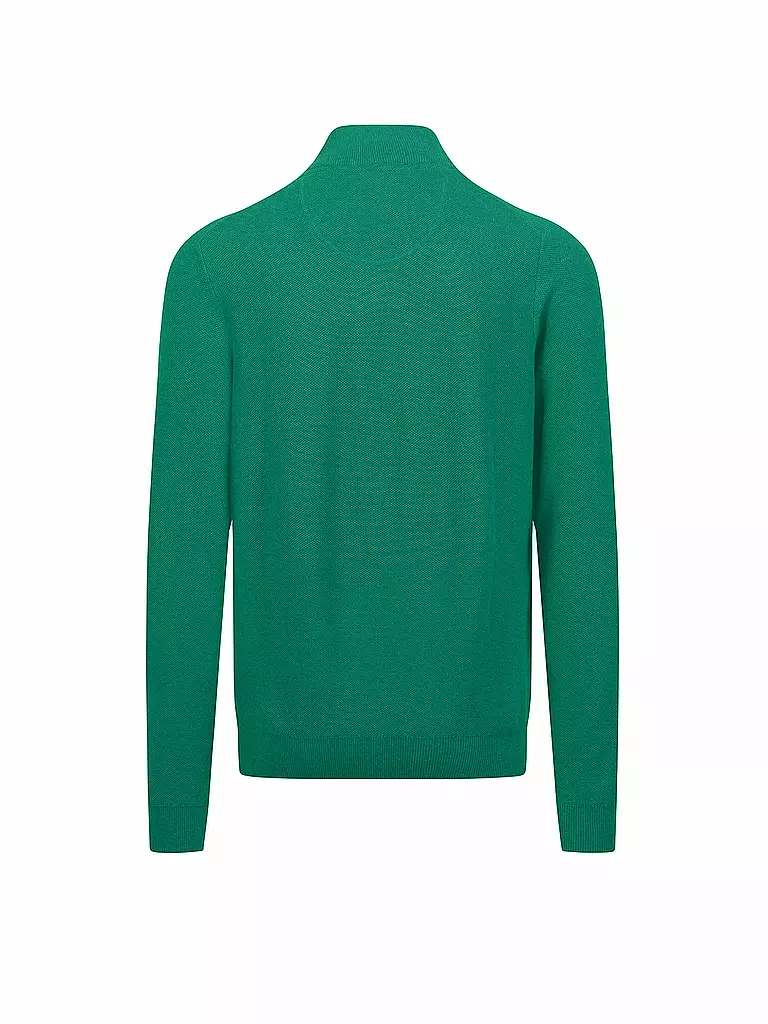 FYNCH HATTON Troyer Pullover grün