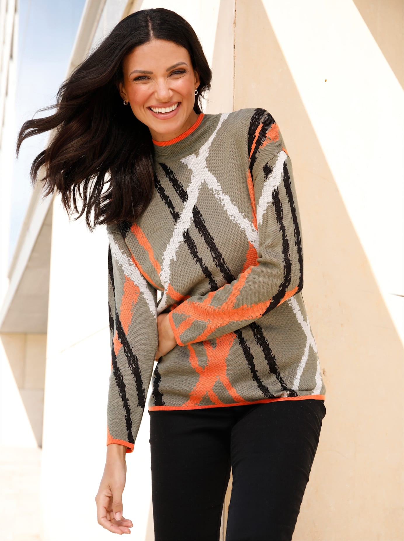 Classic Basics Stehkragenpullover »Stehkragen-Pullover«