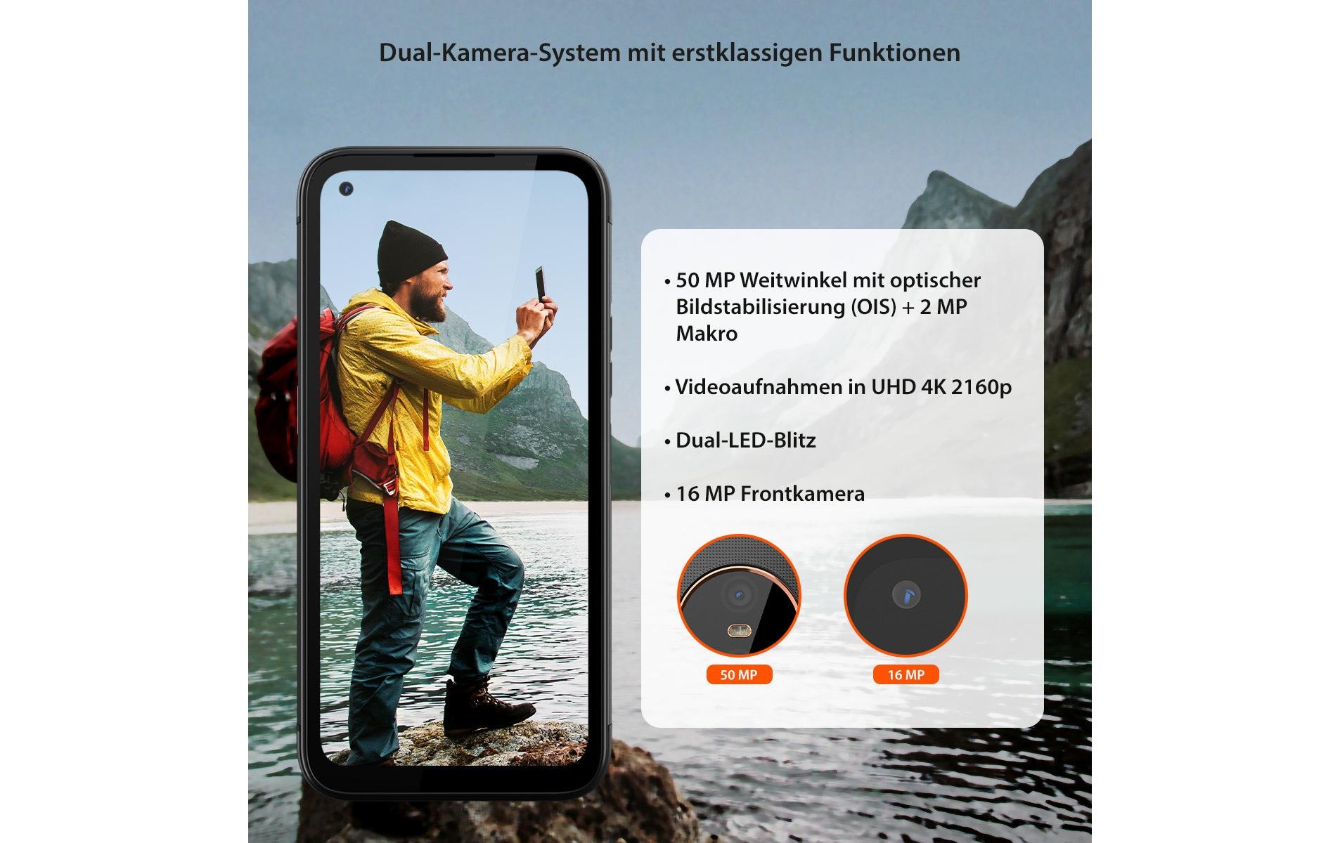 Gigaset Smartphone »128 GB Titanium« Schwarz