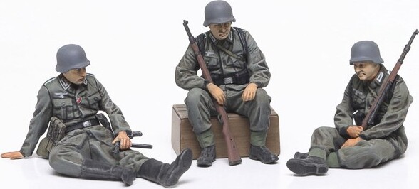 Tamiya - Wwii Wehrmacht Infantry Set - Model Figurer - 1:48 - 32602