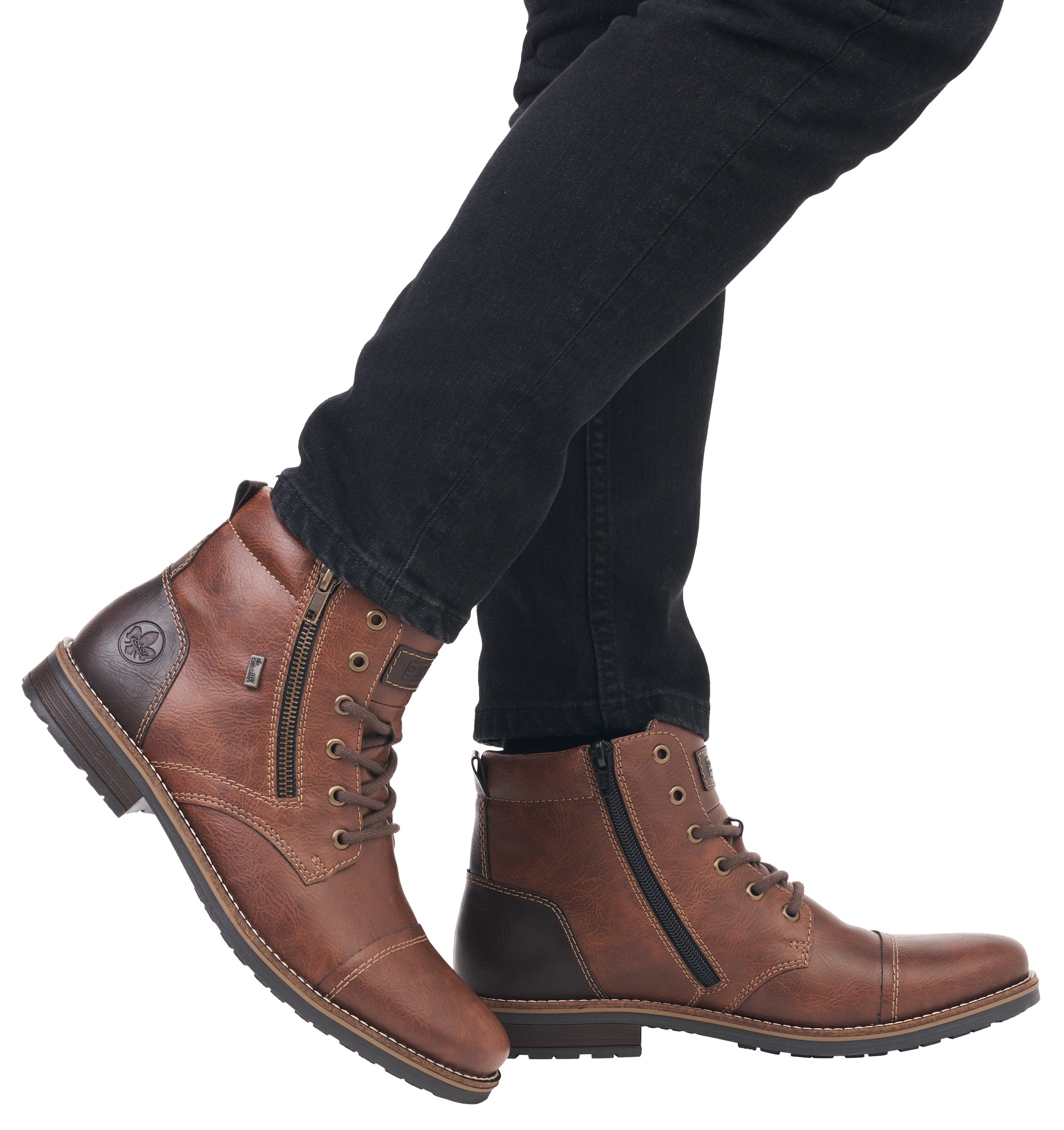 Rieker Winterstiefelette  , Schnürboots, Winterboots in schmaler Form