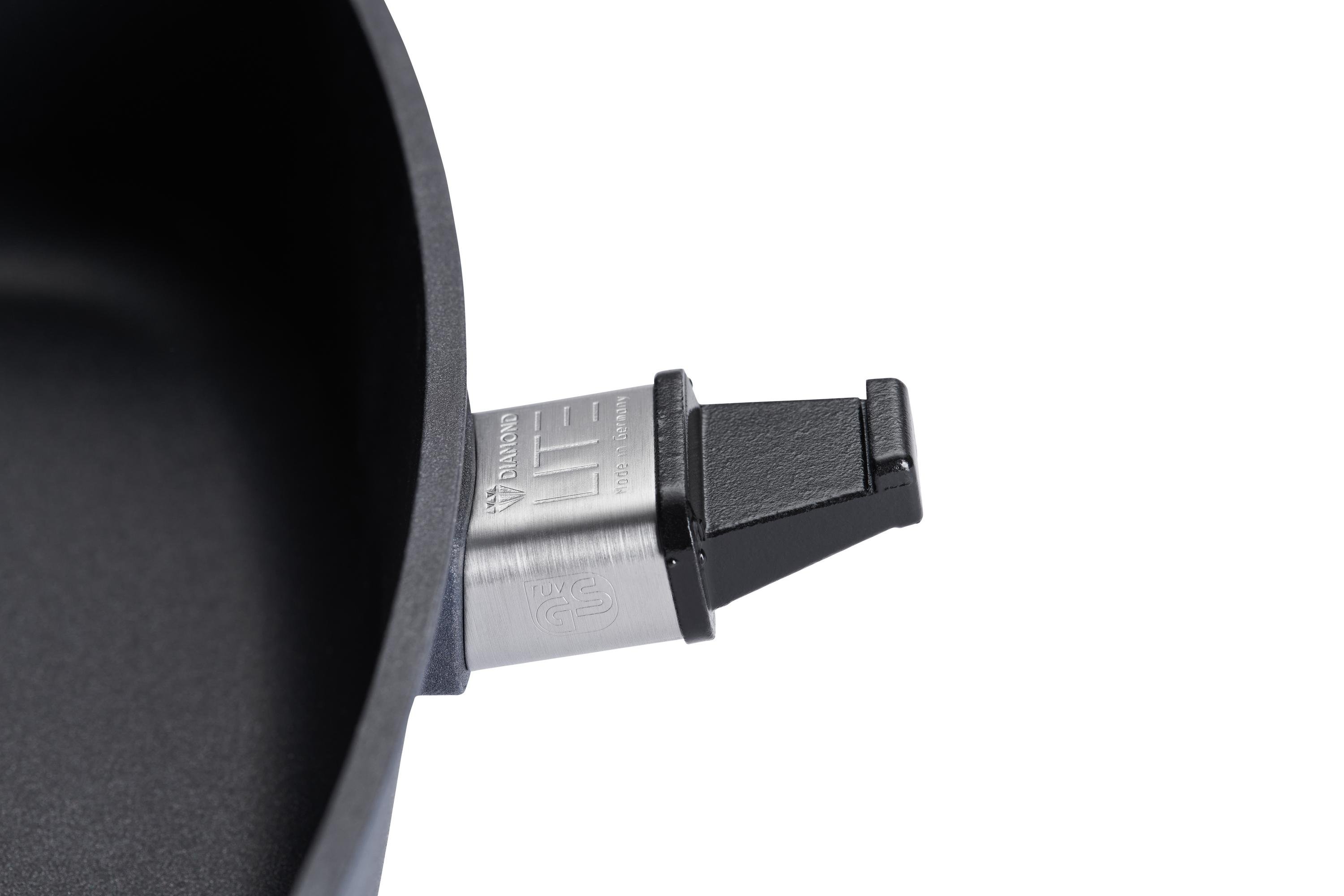Diamond Lite Gusspfanne, viereckig mit abnehmbarem Stiel