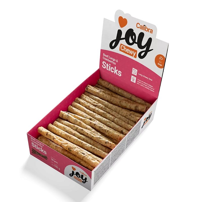 Calibra Joy Dog Chewy Beef Lungs & Cranberries Sticks 700 gram | 15739