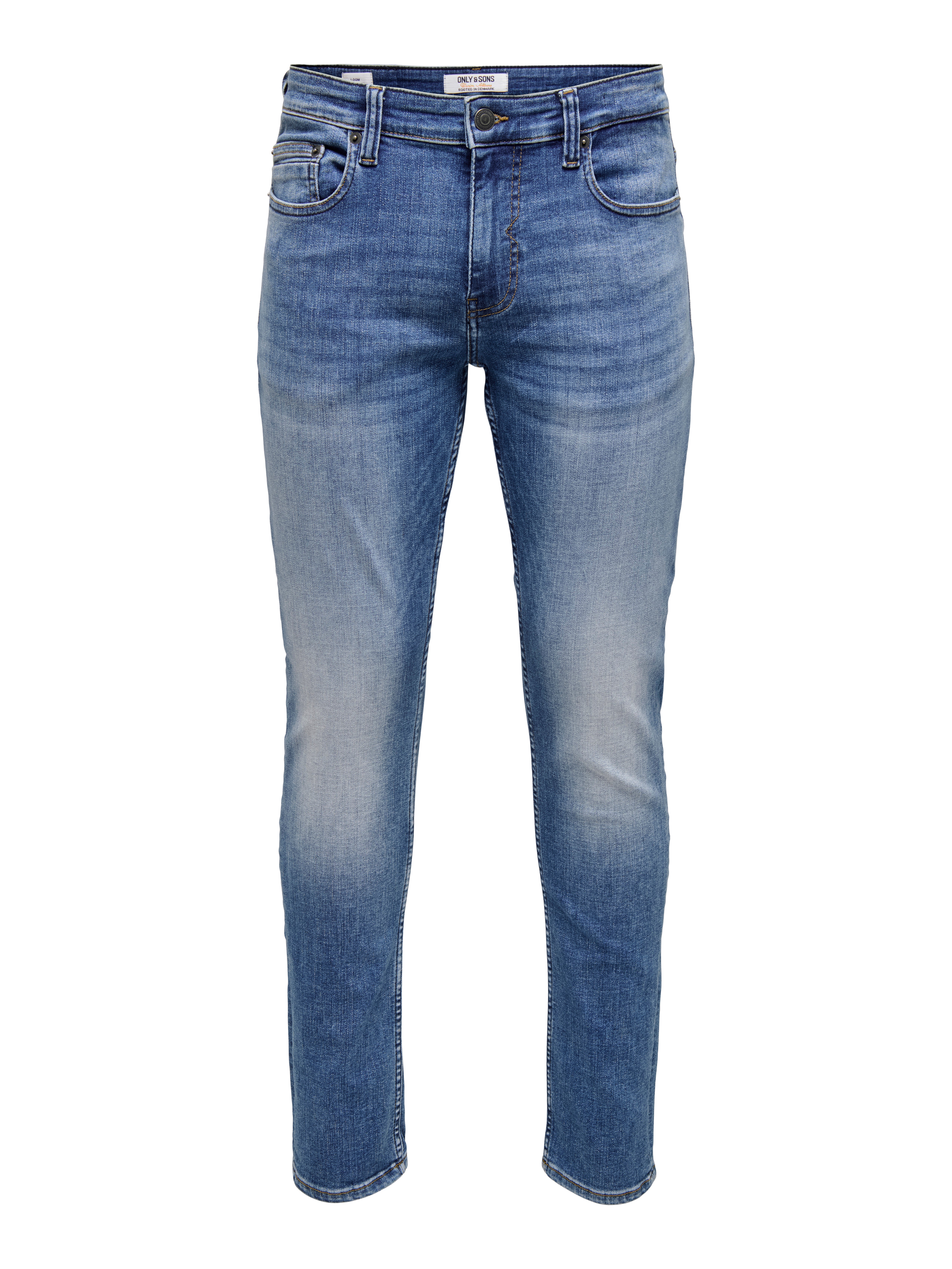 ONSLOOM Niedrige Taille Slim Fit Jeans Medium Blue Denim